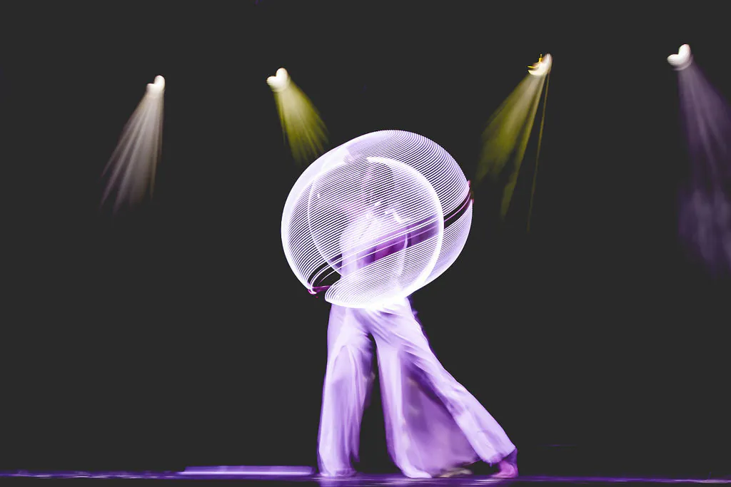 Numéro Chrome : hula hoop lumineux